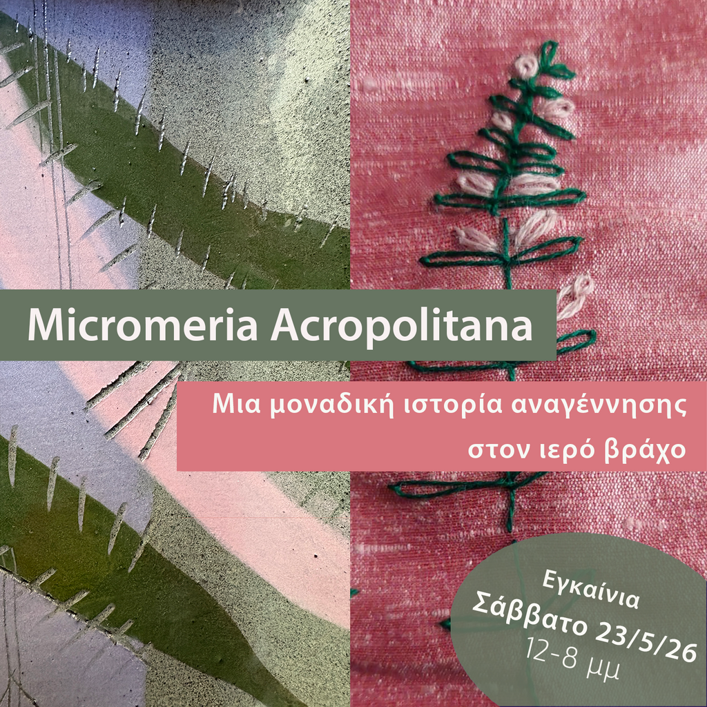 Micromeria Acropolitana, μια μοναδική ιστορία αναγέννησης στον ιερό βράχο