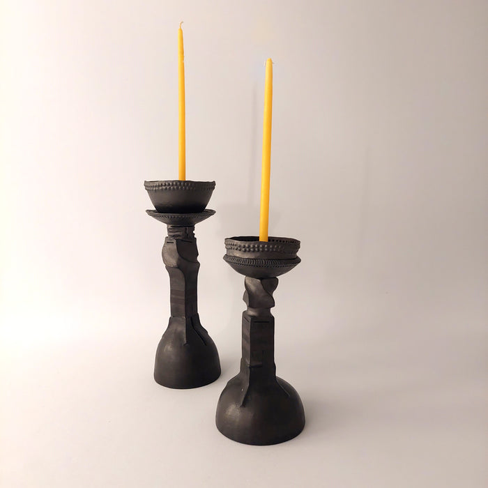 Black Candleholders