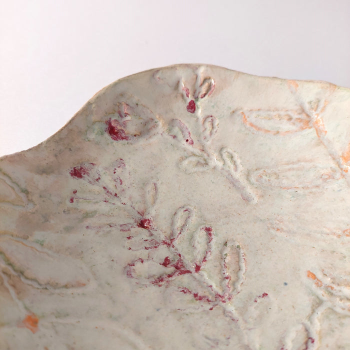 Ceramic Bowl with engraved designs