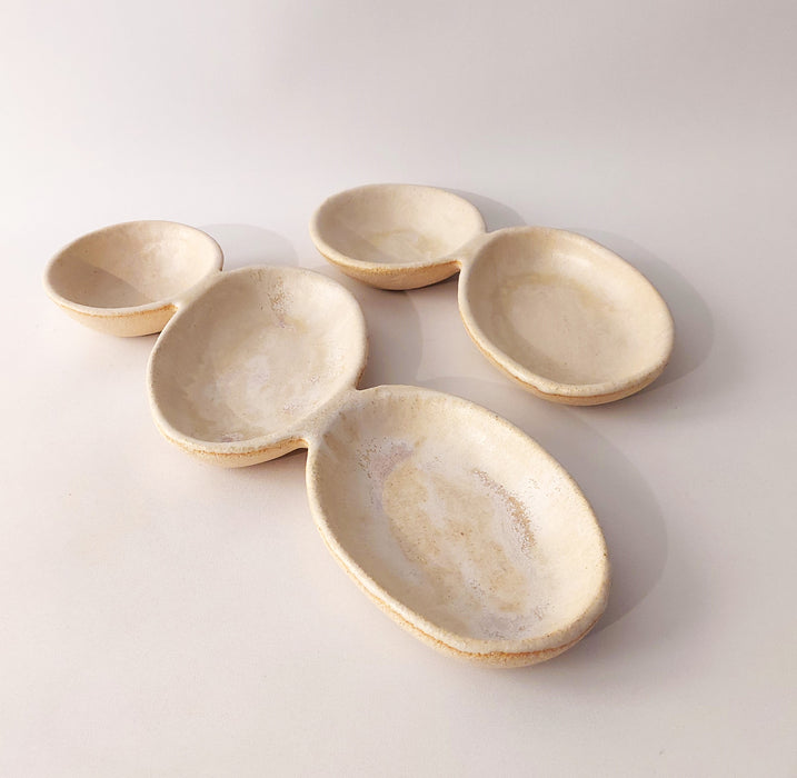 Modular ceramic platters system - Option A
