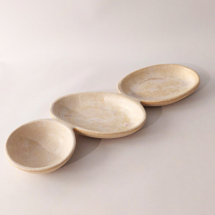 Modular ceramic platters system - Option A