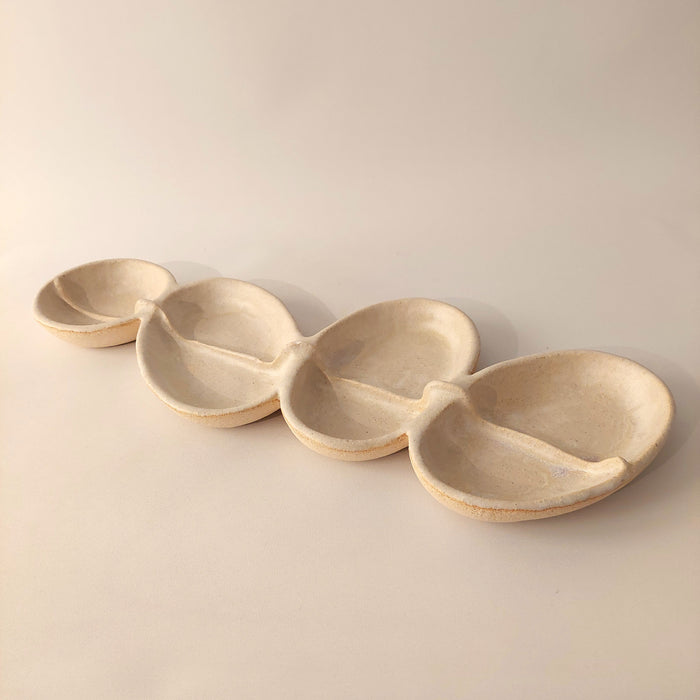 "Inner Bloom" ceramic platters - Option B