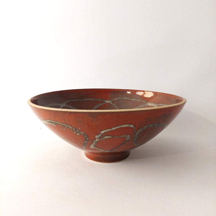 Terracotta salad bowl