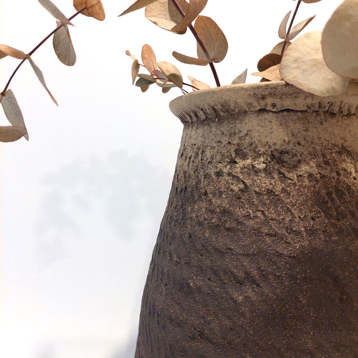 Brown Ceramic Vase