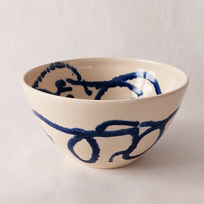 Cereal Bowls with Swirls