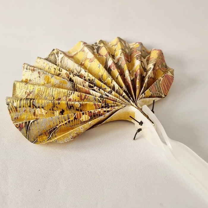 Marbling paper fans
