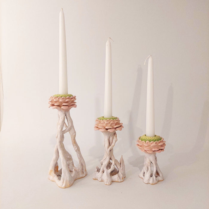 Handcrafted Ceramic Candleholders