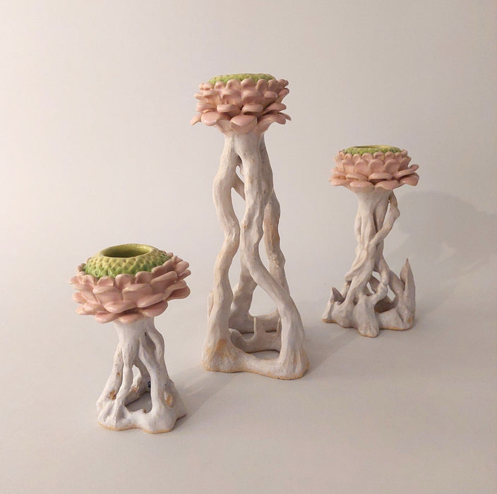 Handcrafted Ceramic Candleholders