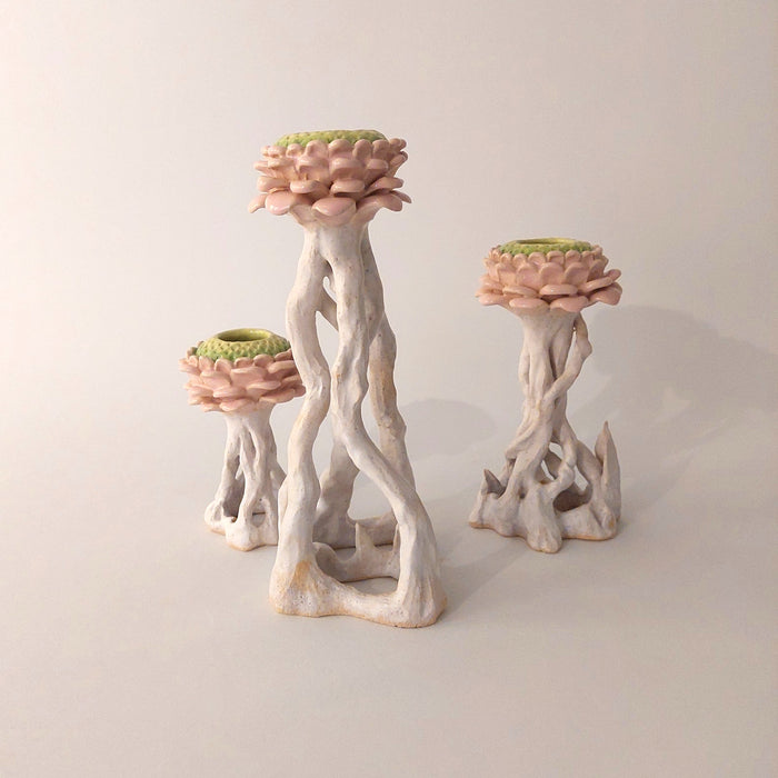 Handcrafted Ceramic Candleholders