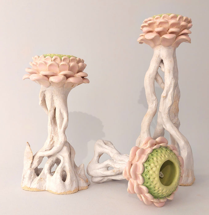 Handcrafted Ceramic Candleholders
