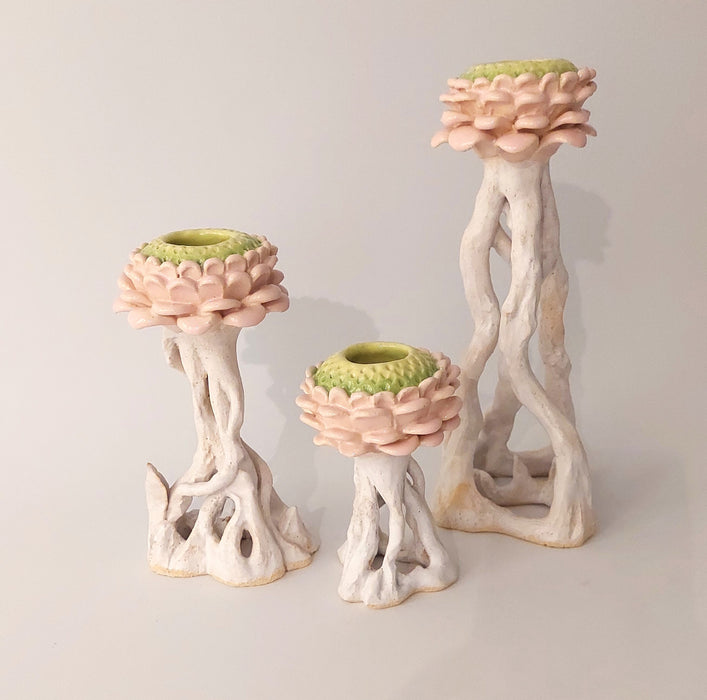 Handcrafted Ceramic Candleholders