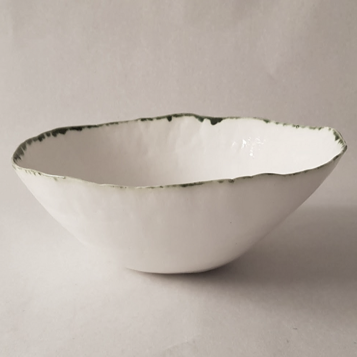 Green lined bowl