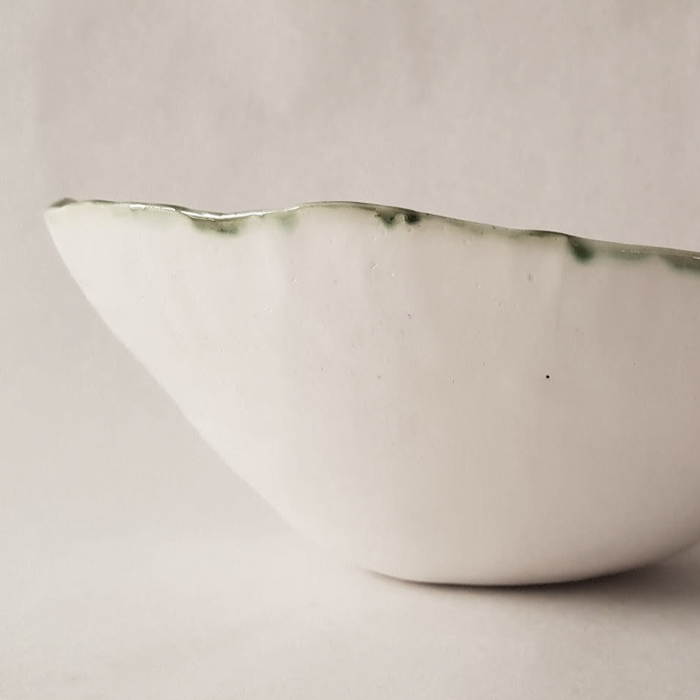 Green lined bowl