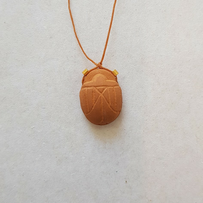 Scarab Simple Talisman Necklace