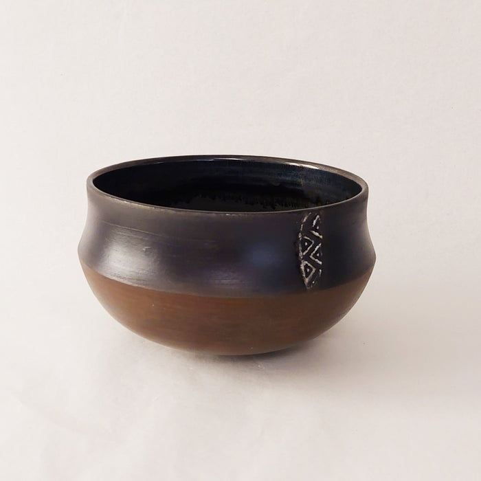 Ceramic Vessel in two-tone glaze