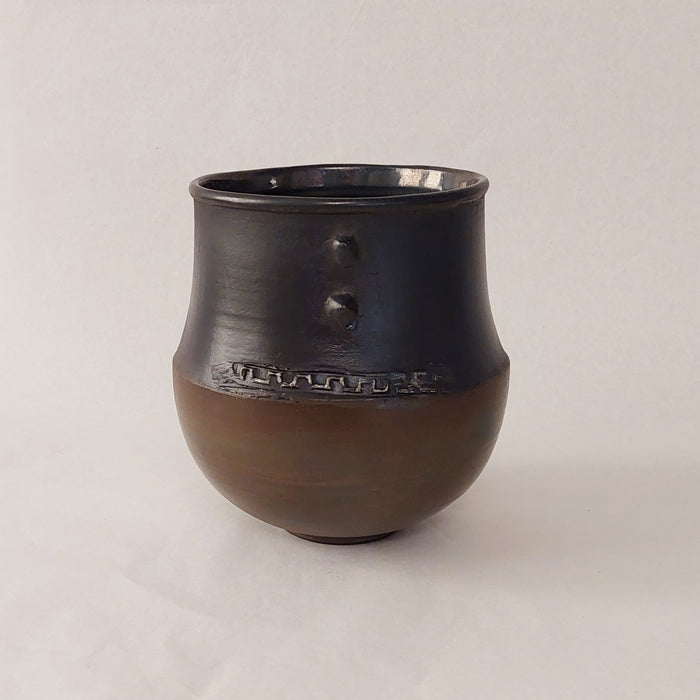 Ceramic Vase with a geometric motif